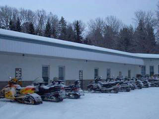 Snowmobile friendly accommodation