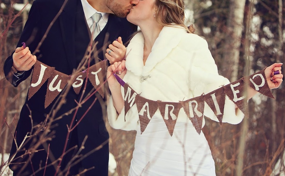 Winter wedding in the North