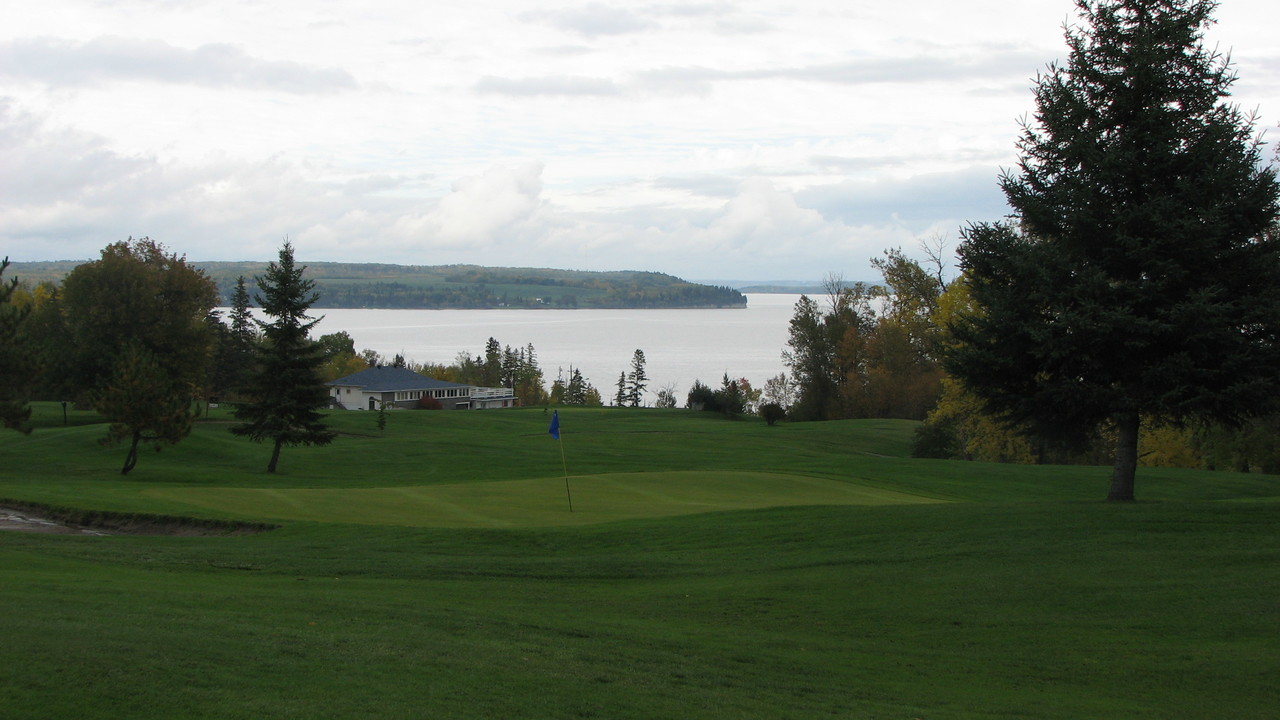 Views of Lake Temiskaming from the Club house's patio