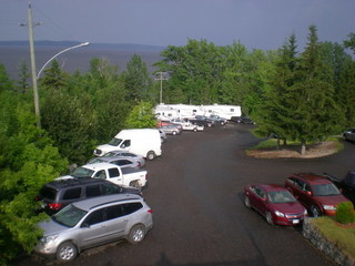 RV parking available at the golf course