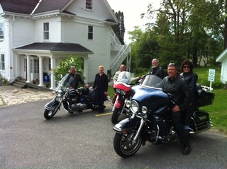 Couples enjoying Biker's Reunion