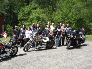 Biker's enjoying Biker's Reunion