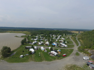 Camping park on Lake Temiskaming