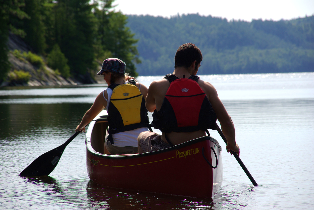 Canoeing in the Ottawa river watershed