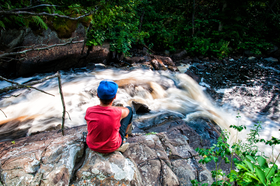 Cascades de la riviere Klock